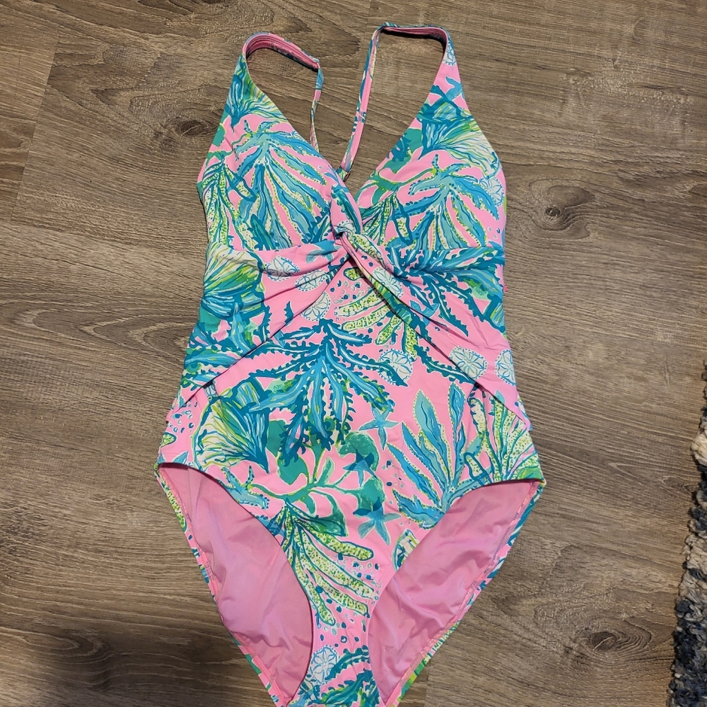 NWTS Lilly one piece Hip Nautic
